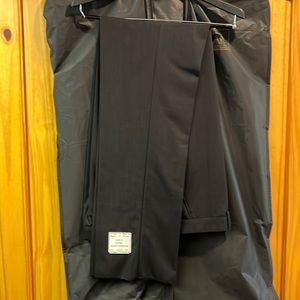 Jos A Bank suit pants. Black stripe